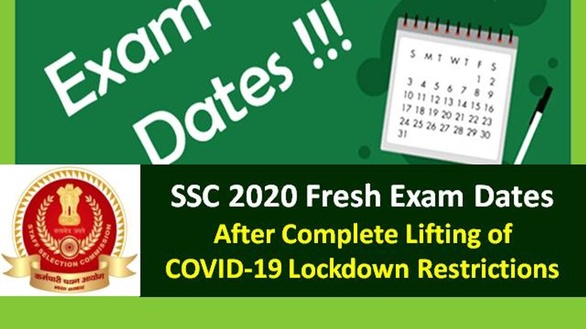 SSC Exam 2020 New Dates after June 1 Meeting on COVID-19 Situation: Check SSC CHSL 2020, SSC JE 2020 & Other SSC 2020 Exam Dates