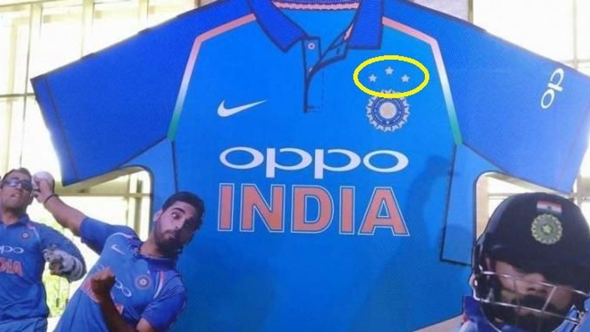 evolution of indian cricket jersey