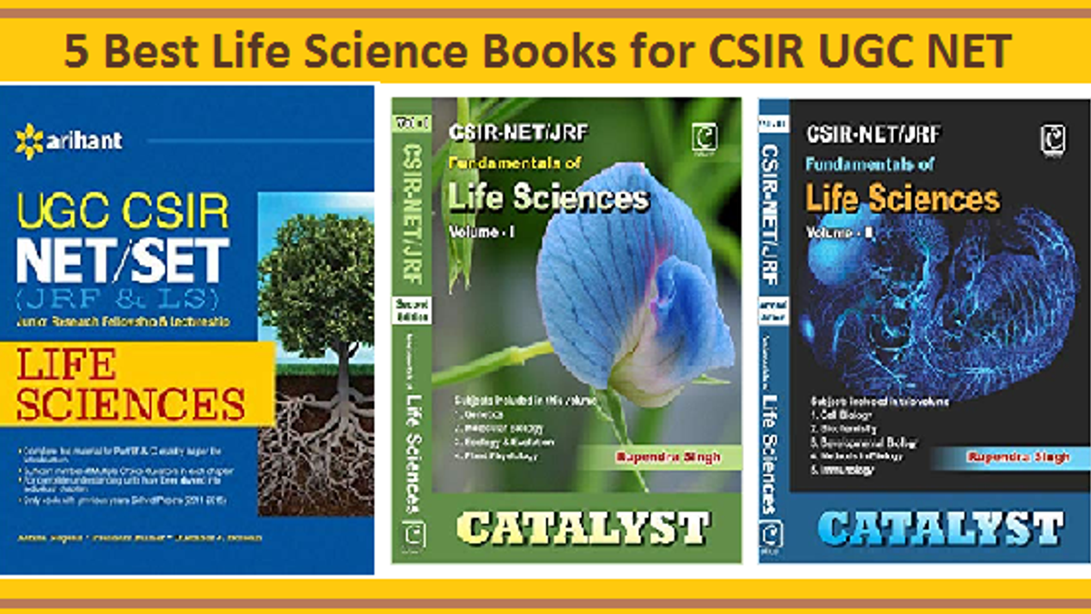 CSIR UGC NET Life Science: 5 Best books for preparation
