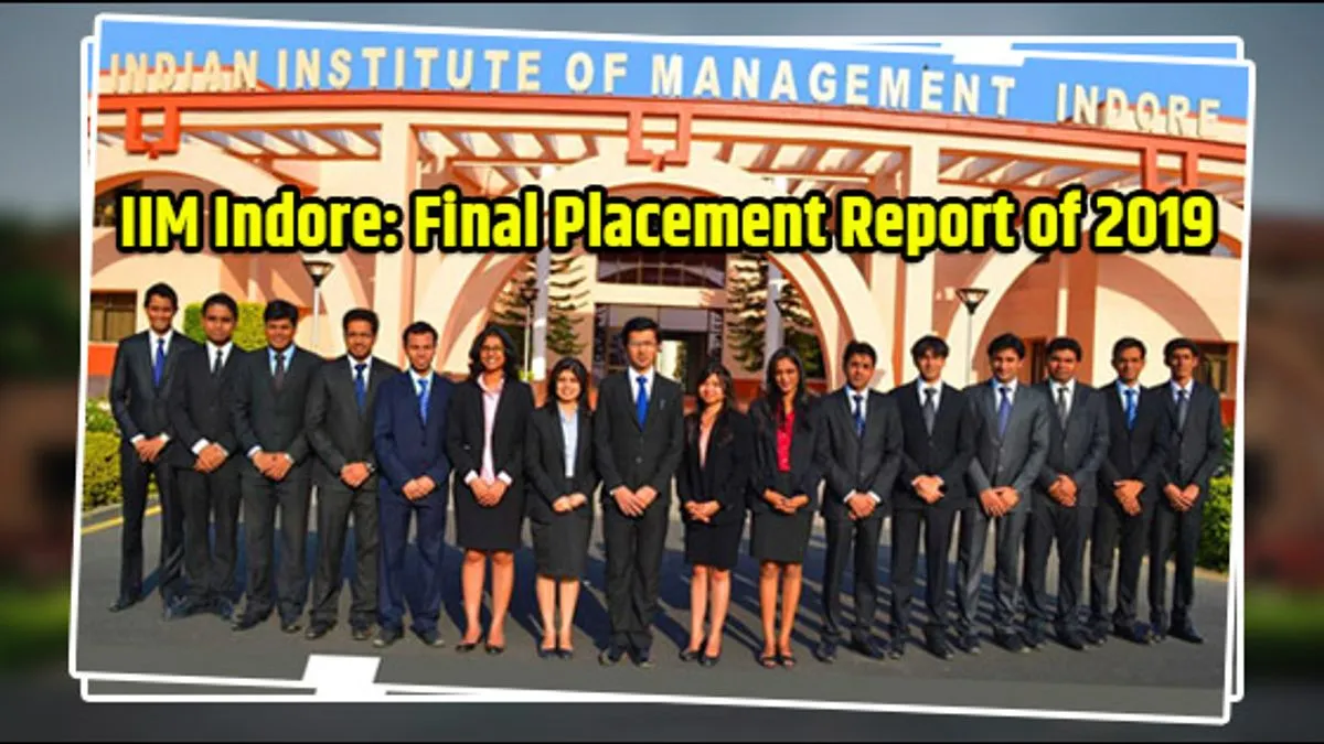 Iim Indore Final Placement Report 2019