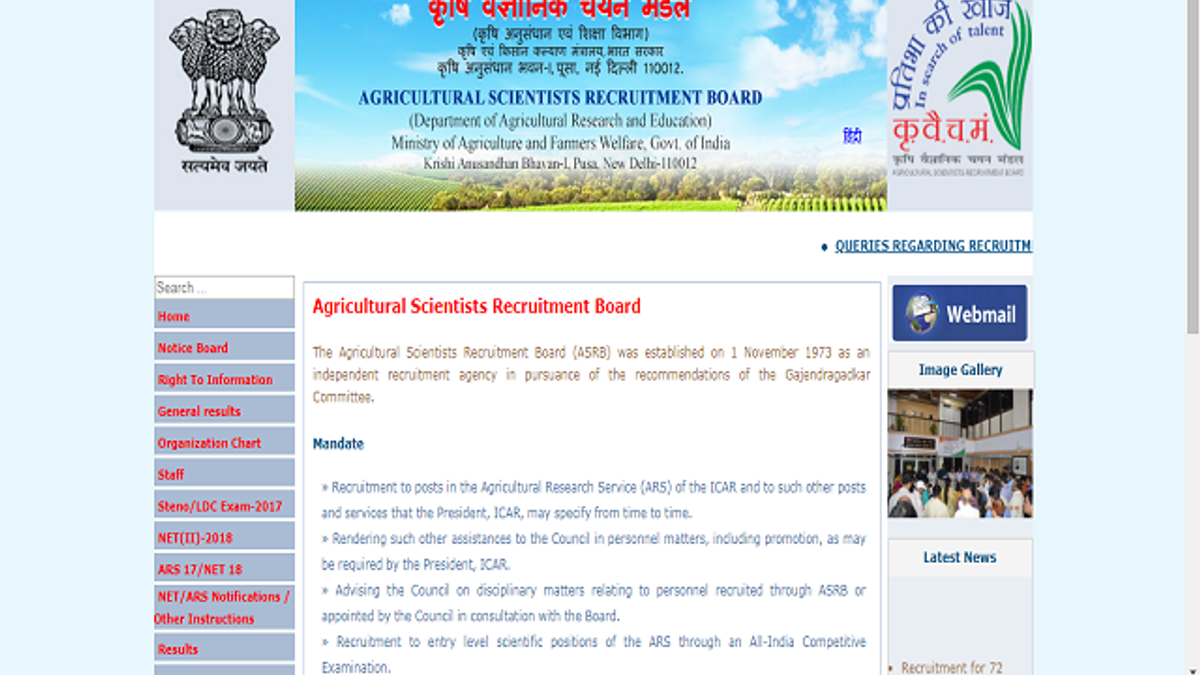 ASRB Recruitment 2019: Apply 72 Research Management Posts till 26 September