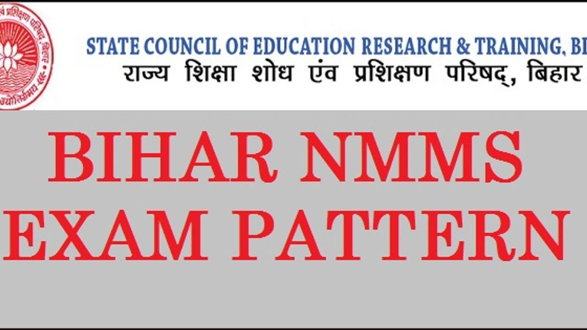 बिहार NMMS छात्रवृत्ति परीक्षा पैटर्न तथा सिलेबस