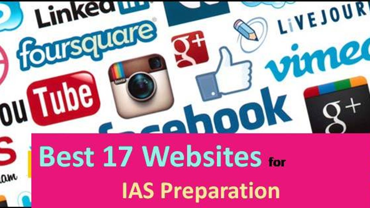 Best 17 websites for IAS Preparation