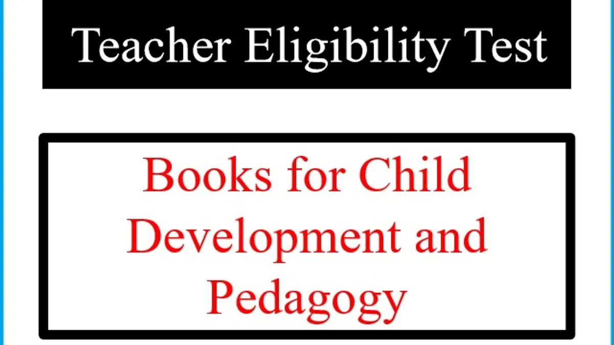 CTET 2019 On December 8: Check Best Books For Child Development ...