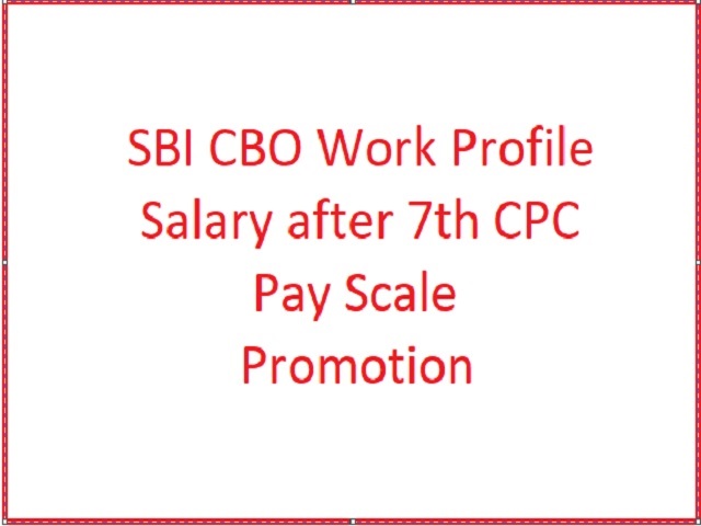 SBI CBO Salary 2020: जानें सर्कल बेस्ड ऑफिसर का वर्क प्रोफाइल एवं 7वें वेतन आयोग के बाद मिलने वाली सैलरी