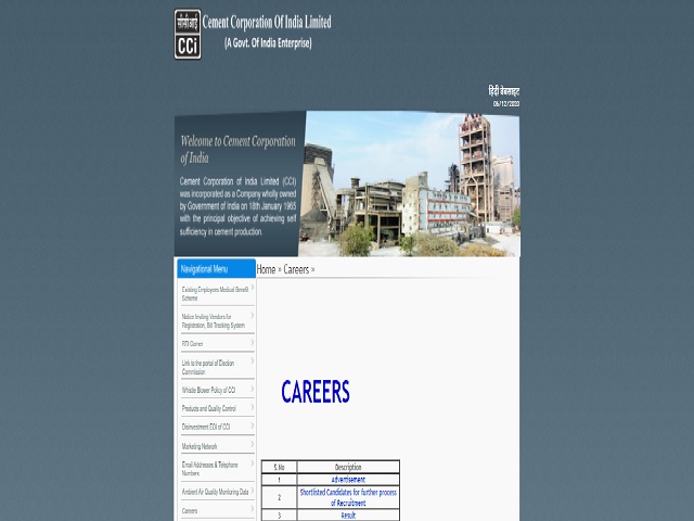 CCI Recruitment 2020: Apply for 49 Junior Management Trainee (JMT) Posts @cciltd.in