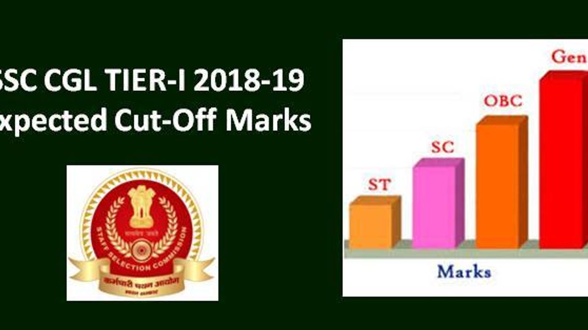 SSC CGL Tier-I Expected Cut-Off Marks for 2018-19 Exam