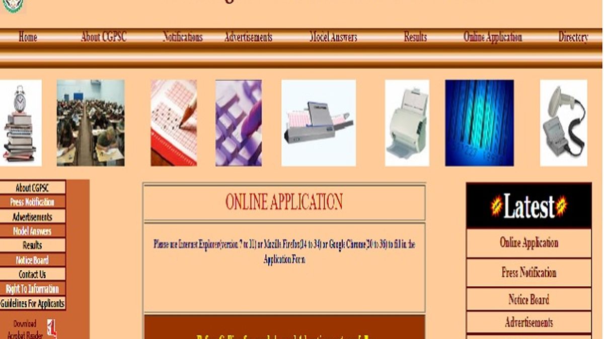 CGPSC Recruitment 2020 for 25 Assistant Director Posts, Apply Online @psc.cg.gov.in