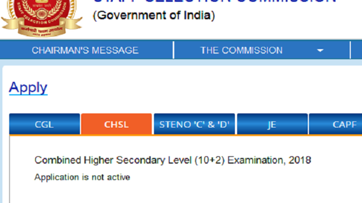 SSC CHSL 2019: Apply by Today@ssc.nic.in for 4893 LDC/JSA, PA/SA & DEO Posts