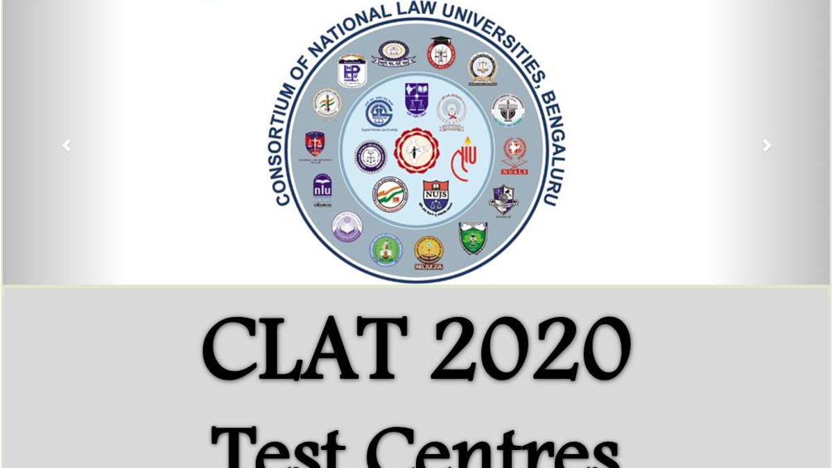 CLAT 2020 Test Centres: Get state-wise list of test centers and test cities here