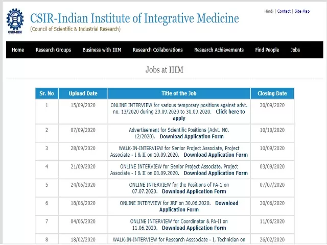 IIIM Jammu Recruitment 2020: Apply for Scientist/Senior Scientist Posts