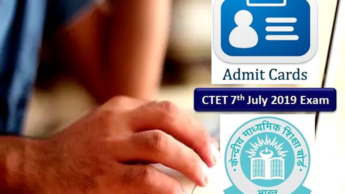CTET Admit Card 2019 Releasing Soon