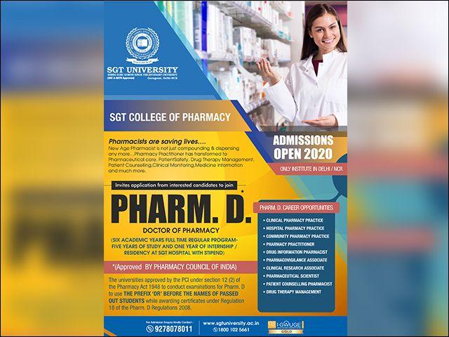 scope after phd in pharmacy