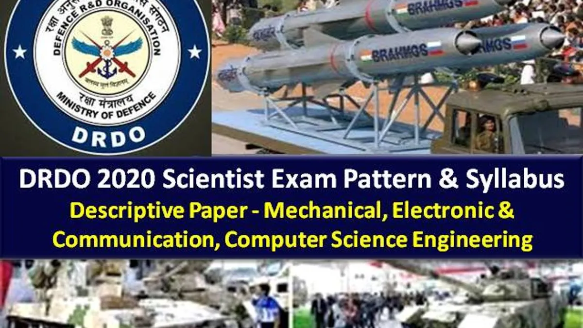 DRDO 2020 Scientist B RAC Recruitment Exam Pattern & Syllabus ...