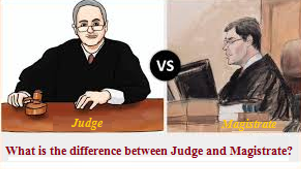 Who Is A Magistrate In Court