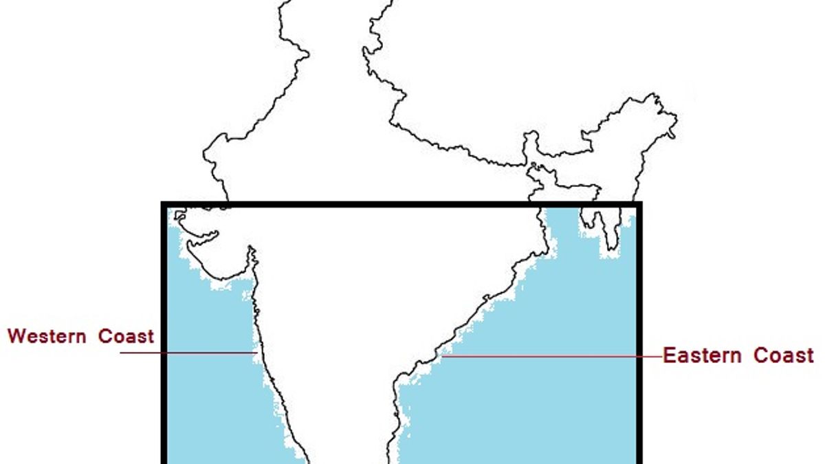 Do you know the geographical differences between Eastern Coast and Western Coast of India