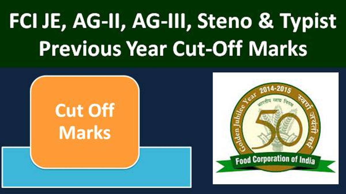 FCI Previous Year Cut Off Marks
