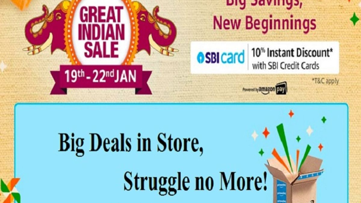 Redmi, Samsung, Apple, Boat, JBL, Honor जैसे ब्रांड्स के स्मार्टफोन, ब्लूटूथ स्पीकर, फिटनेस बैंड, स्मार्टवॉच और अन्य प्रोडक्ट्स पर मिल रही है भारी छूट: Amazon Great Indian Sale 2020 का आज आखिरी दिन