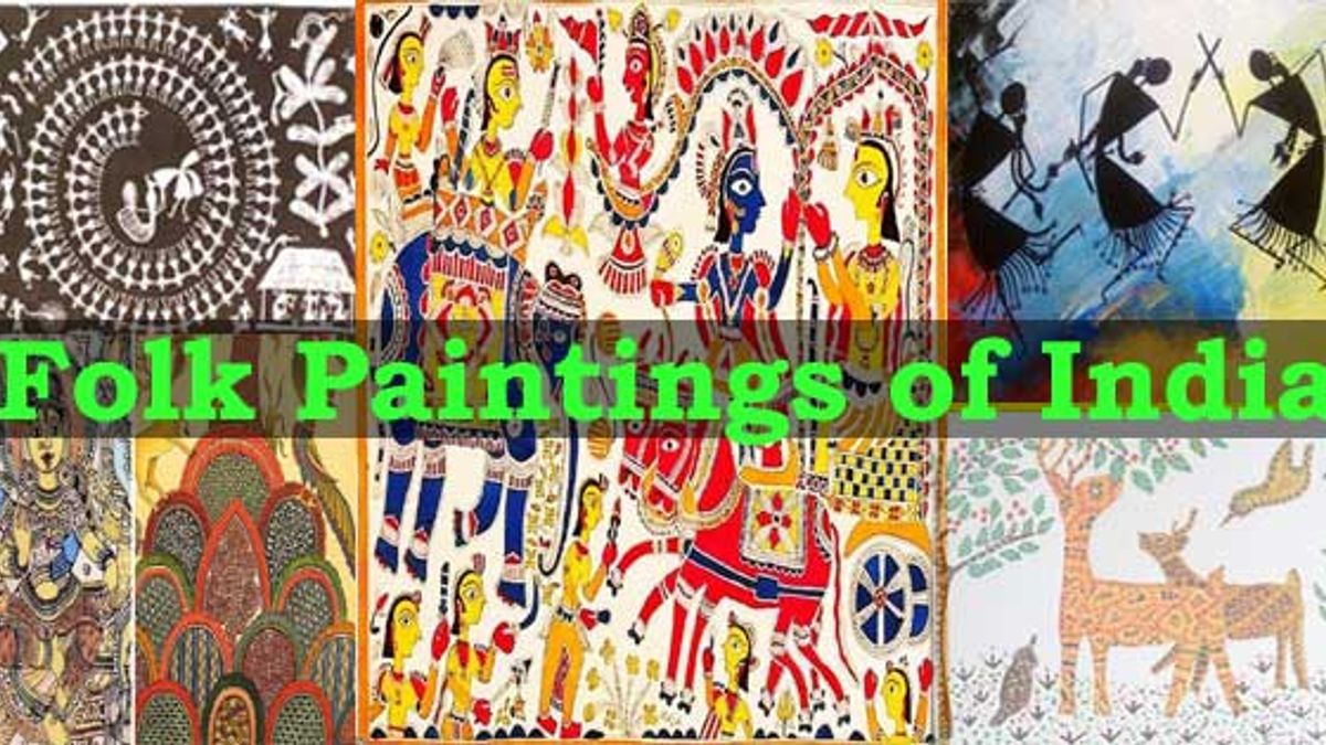 List Of Folk Paintings Of India   Folk Paintings Of India 