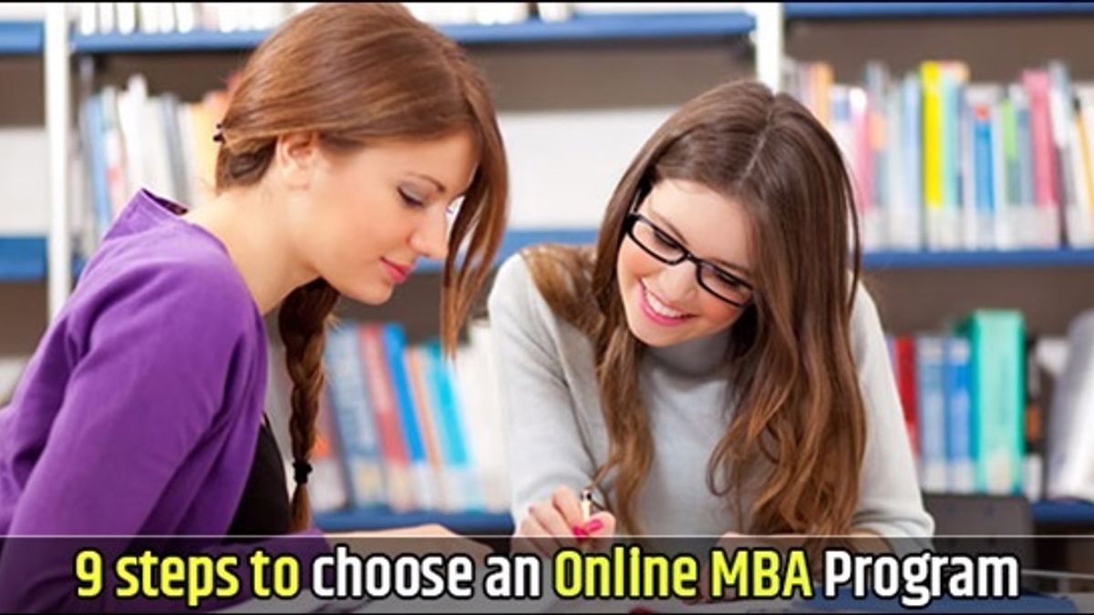 Follow these wise steps to choose an online MBA Program