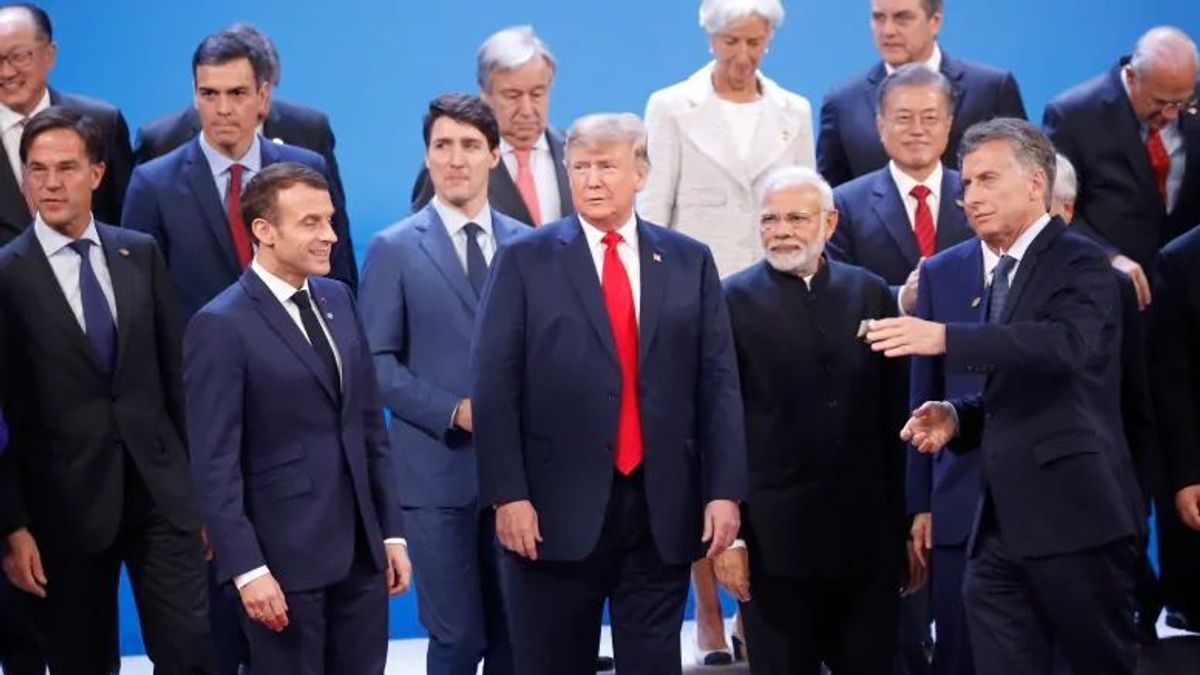 Global leaders at G-20 Summit