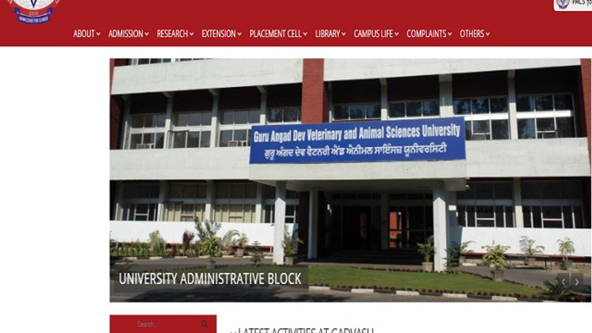 GADVASU Recruitment 2020 Apply for 112 Professor, Assistant Professor, Clerk and Other Posts