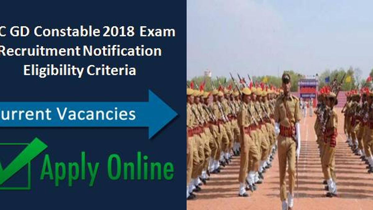 SSC GD Constable 2018-19 Exam