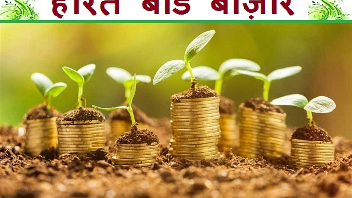 What do you understand by Green Bond Market and how it is important for India in Hindi?