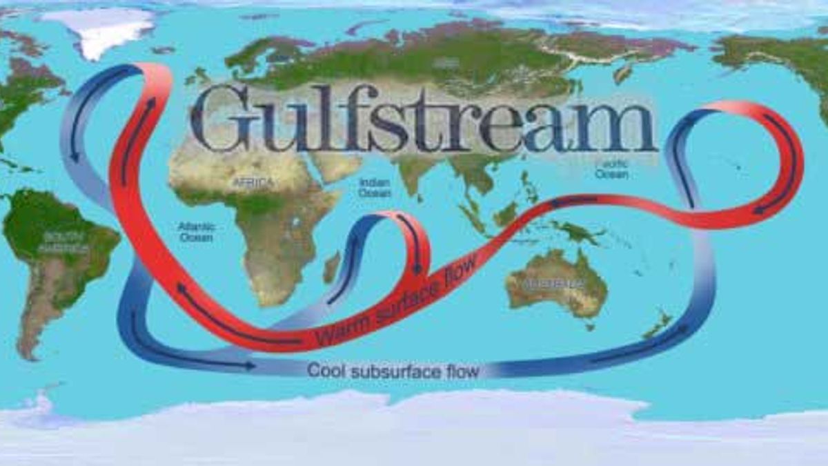 How Gulf Stream impact the worldwide weather pattern?