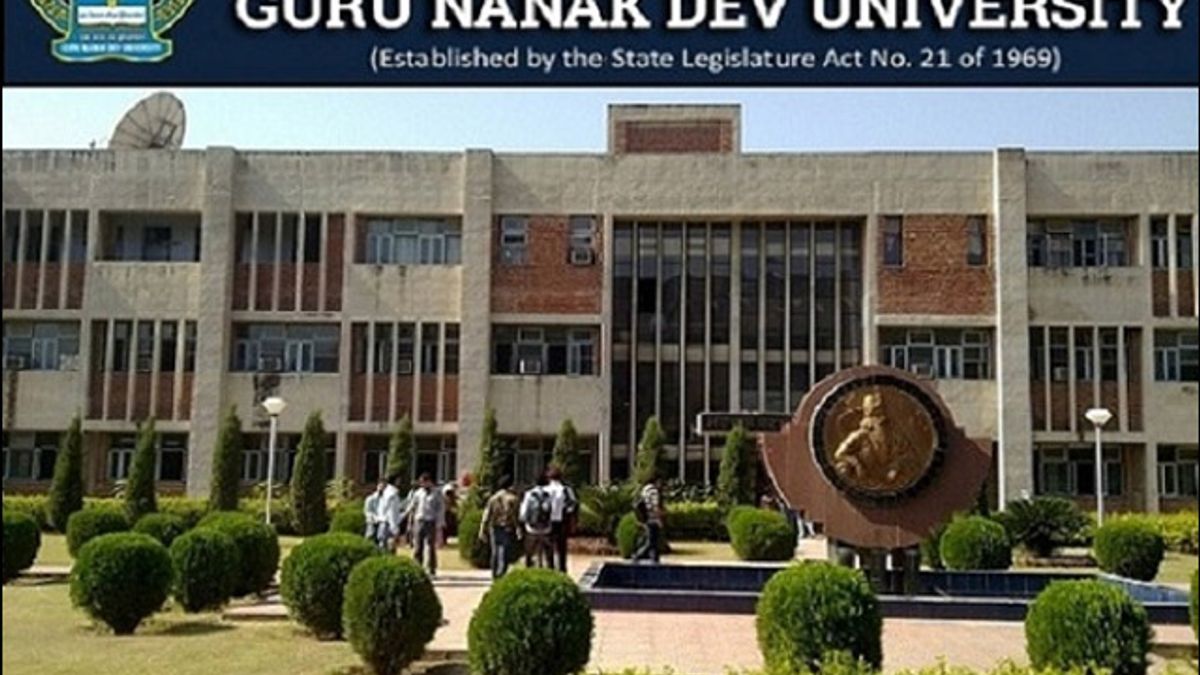 Guru Nanak Dev University Recruitment 2019