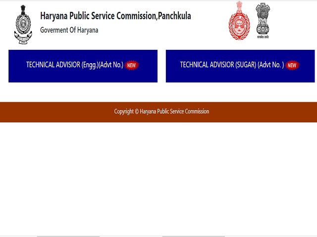 HPSC Recruitment 2020: Apply Online for Technical Advisor  (Group A) Posts
