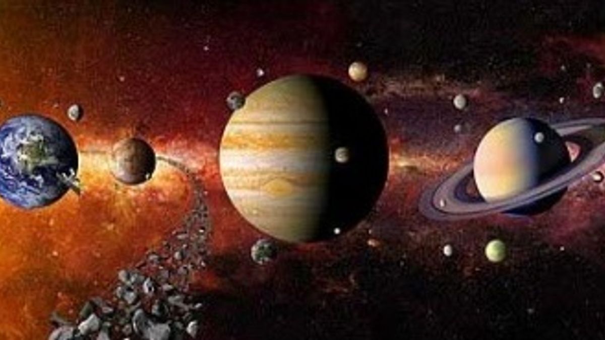 How Gravitational Force holds the Solar System together