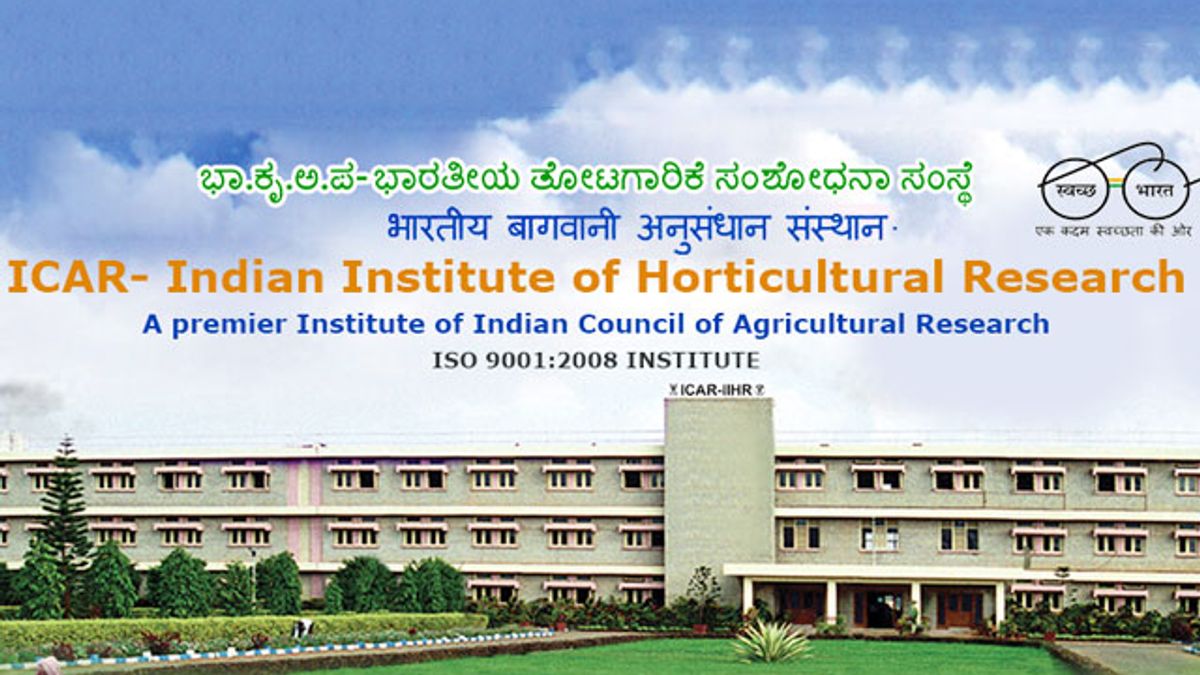 ICAR-IIHR Recruitment 2019 for SRF, JRF and other Posts
