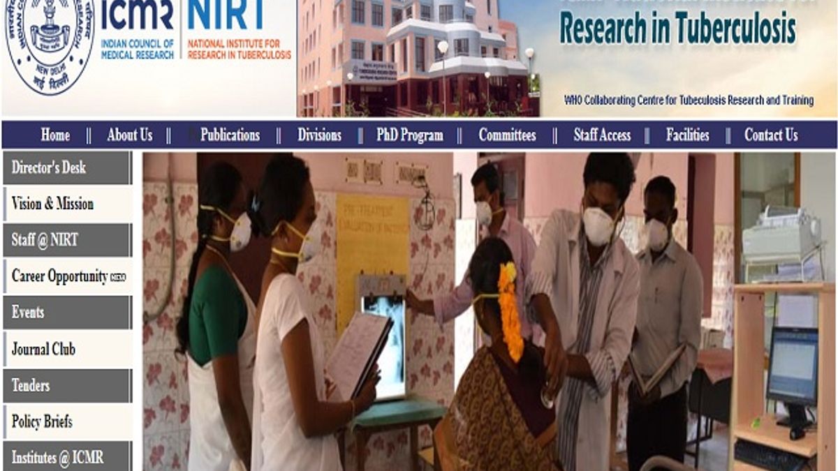 NIRT, Chennai Recruitment 2019 Walk-in for 05 Project Assistant, Scientist B and Other Posts