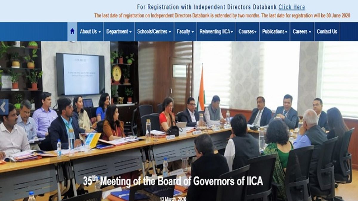 Indian Institute of Corporate Affairs (IICA) Recruitment 2020: Apply for Chair Professor Post
