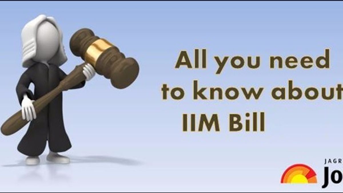 IIM Bill – Important notice for MBA aspirants