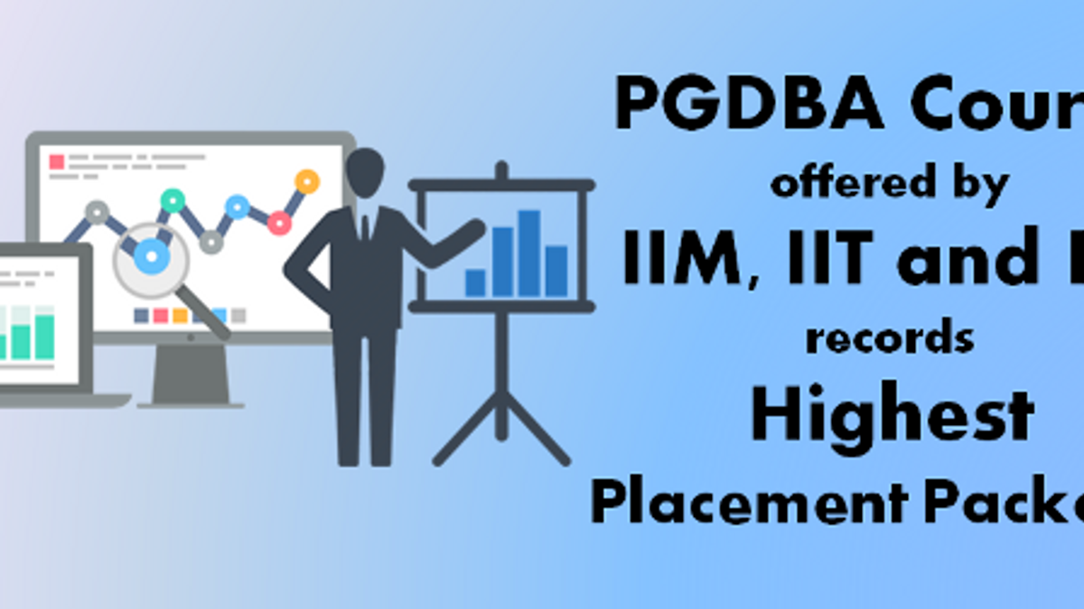 IIM, IIT and ISI's jointly offered PGDBA course records highest placement
