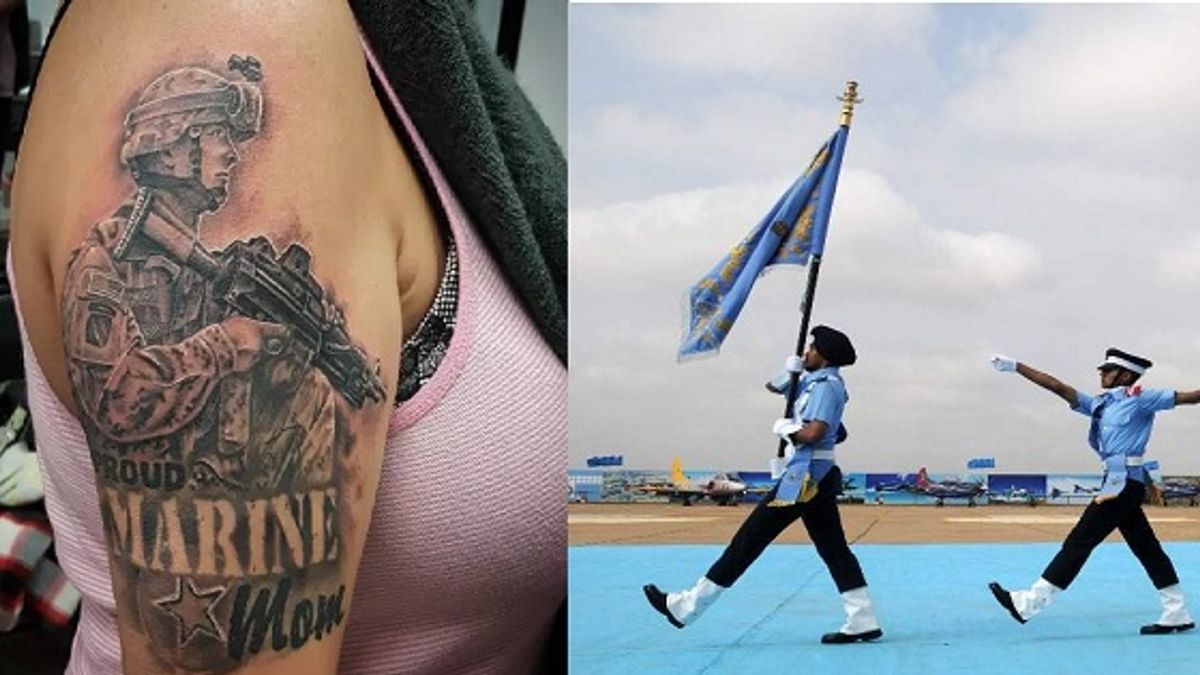 Air Force Job Aspirants Cant Have Body Tattoo