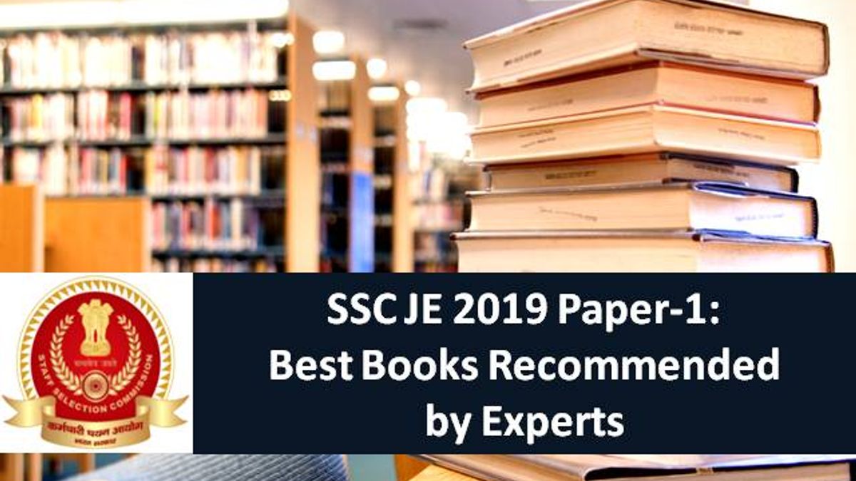 SSC JE 2019 Paper-1: Best Books Recommended by Experts