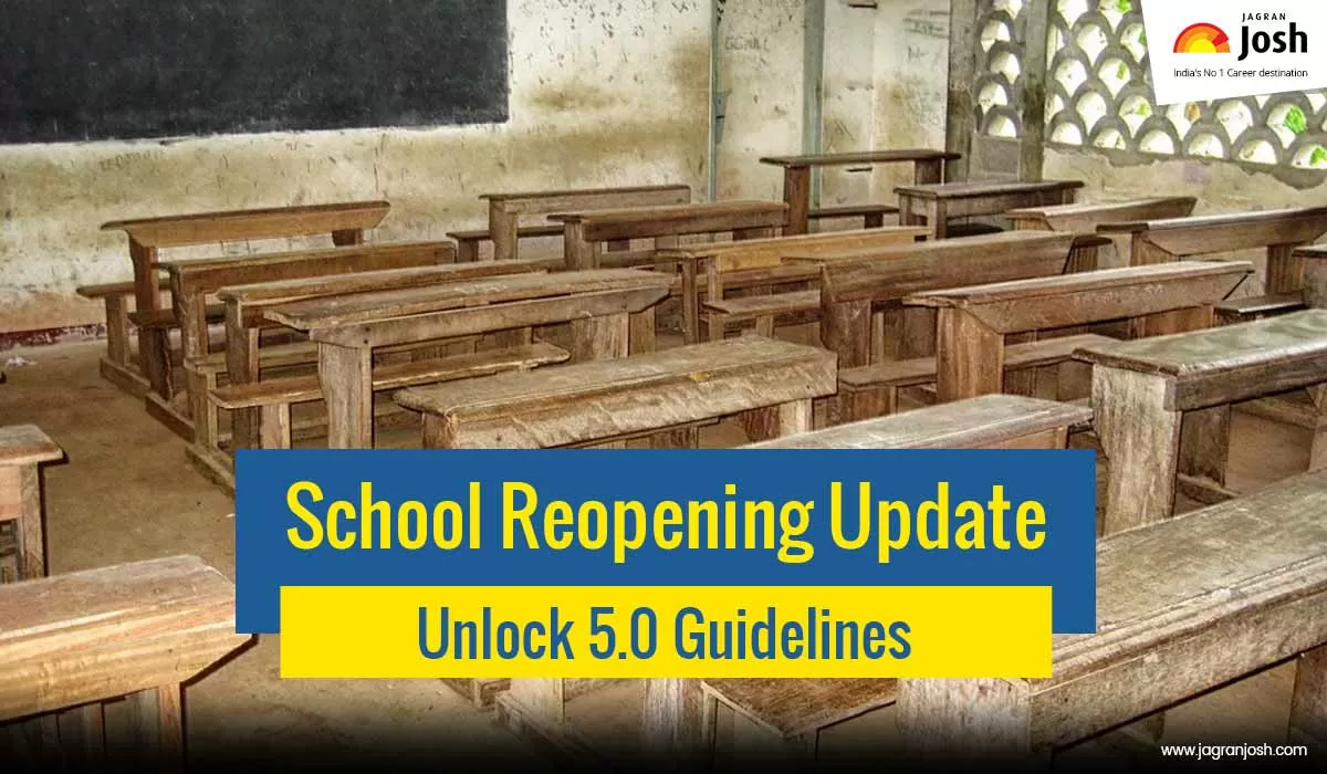 School Reopening Update (Unlock 5.0 Guidelines): Government Of States ...