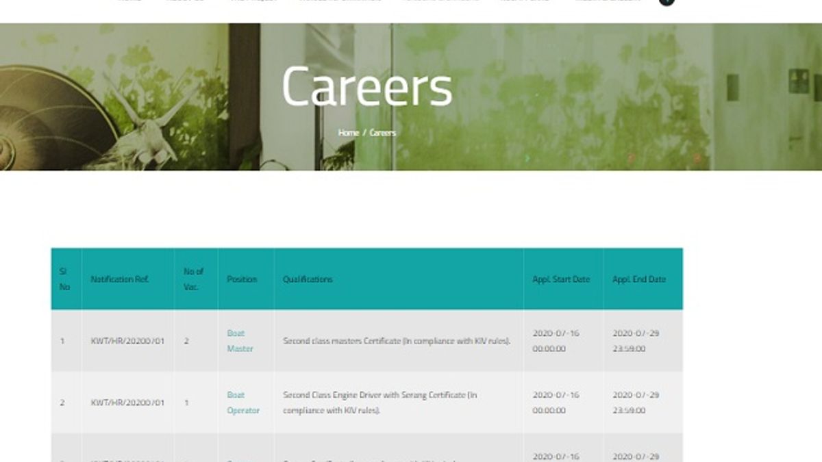 KMRL Recruitment 2020: Apply Boat Operator, Serang and Other Posts