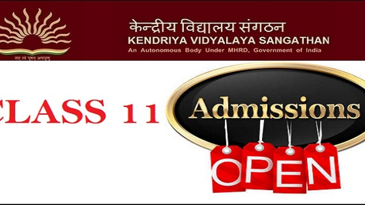 Kv School Admission Form 2018 For Class 11 Cbse