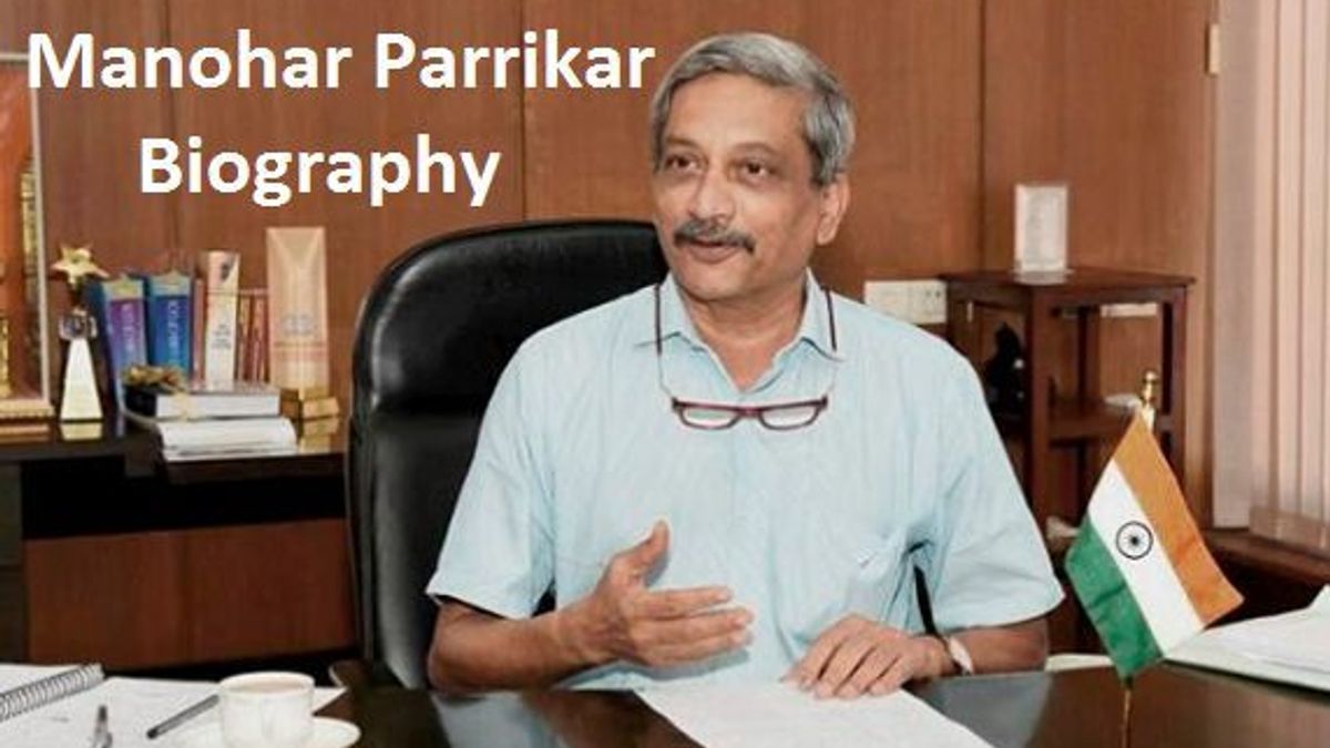 Manohar Parrikar Biography: Family, Education, Political Life And Awards