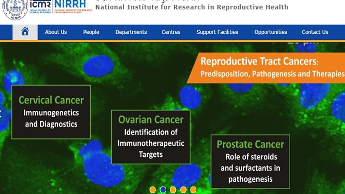 National Institute For Research in Reproductive Health (NIRRH) Recruitment 2019 Walkin for Project Technical Officer Posts