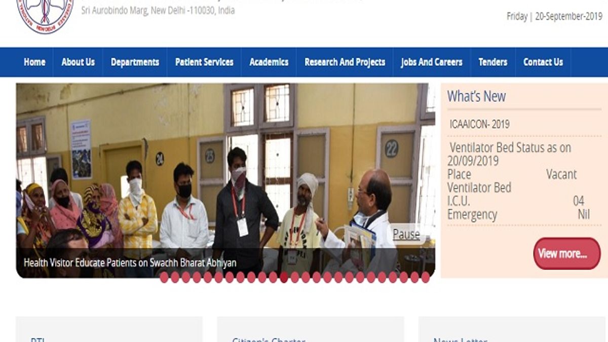 NITRD Recruitment 2019 Walkin for Medical Officer Posts