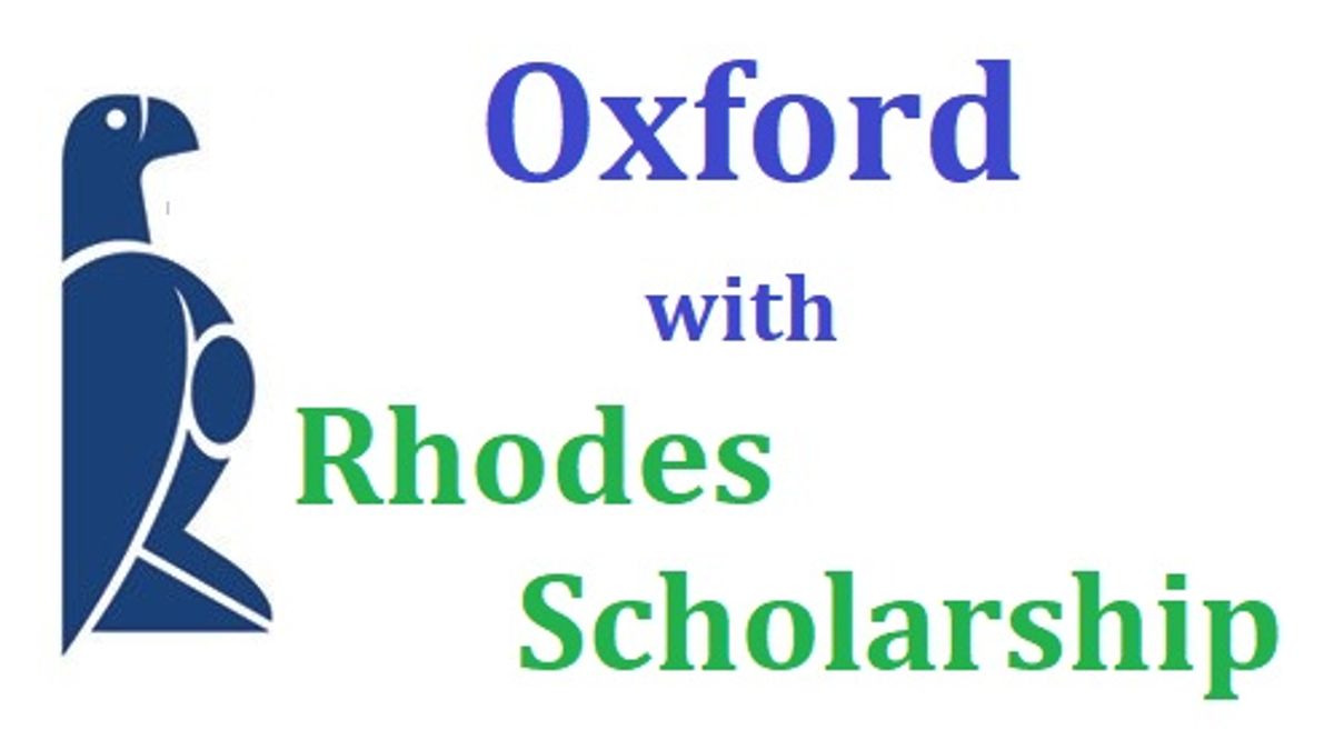 Opportunity to Study in Oxford with Rhodes Scholarship up board