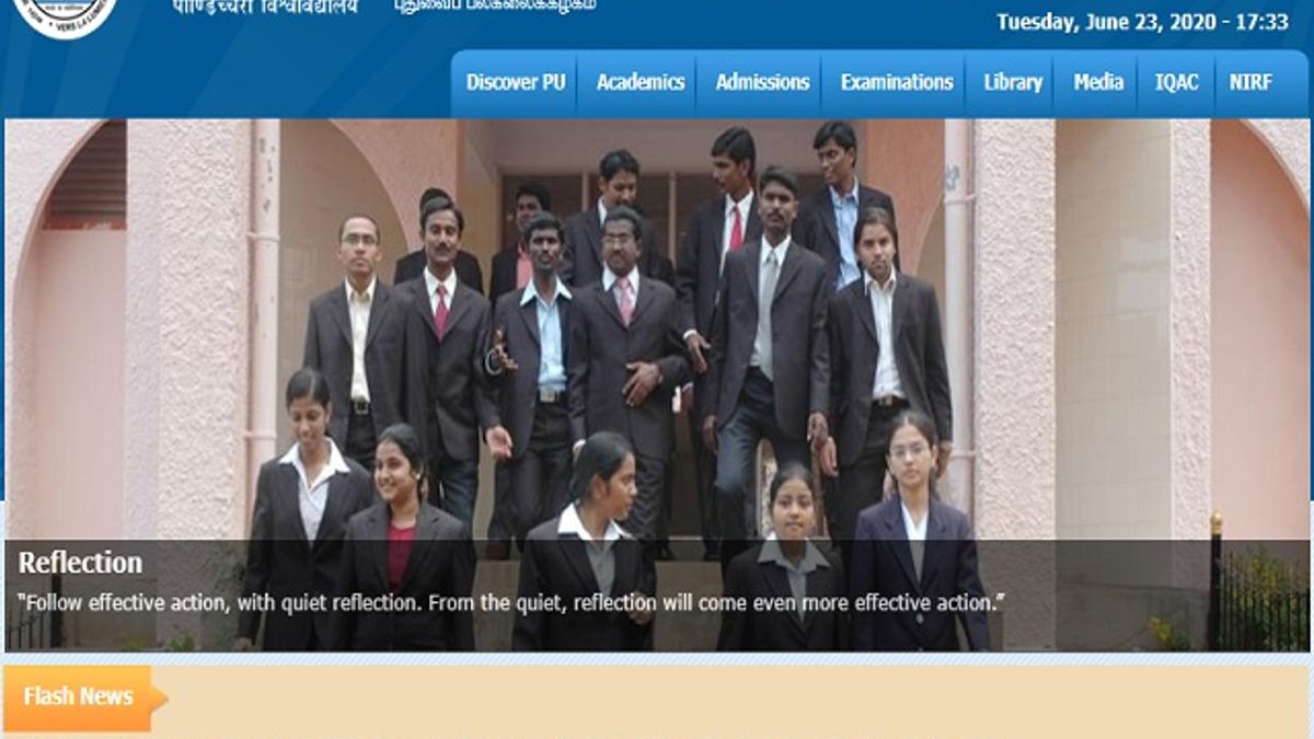Pondicherry University Recruitment 2020: Apply for Junior Research Fellow and Research Associate Posts