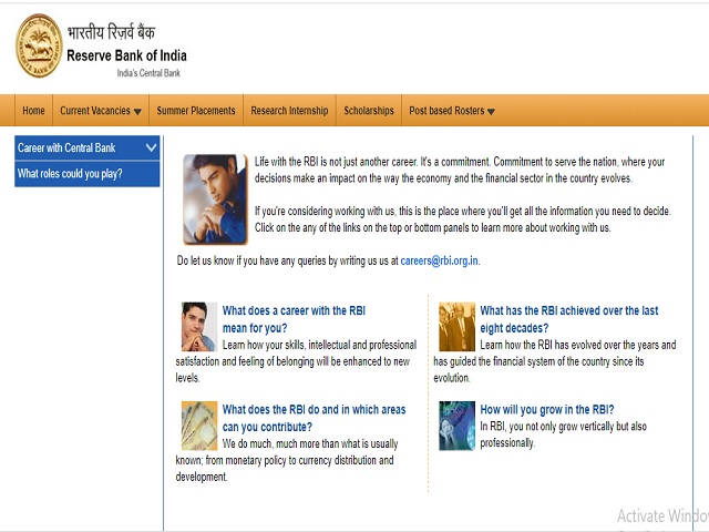 Reserve Bank of India (RBI) Recruitment 2020: Apply Director Post @opportunities.rbi.org.in