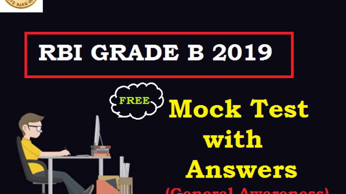 RBI Grade B Mock Test 2019 (Free): Practice Set For RBI Phase I Exam ...