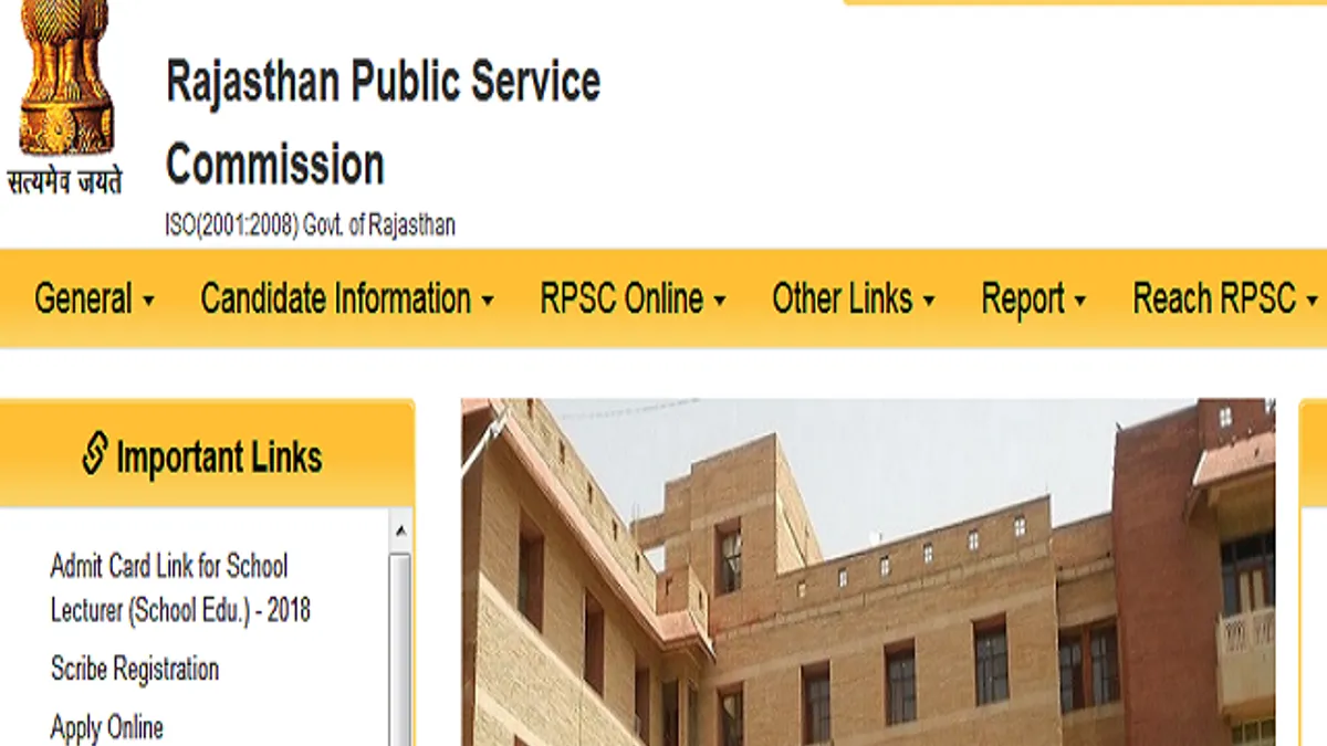 15+ Rajasthan Assistant Professor Selection Process
